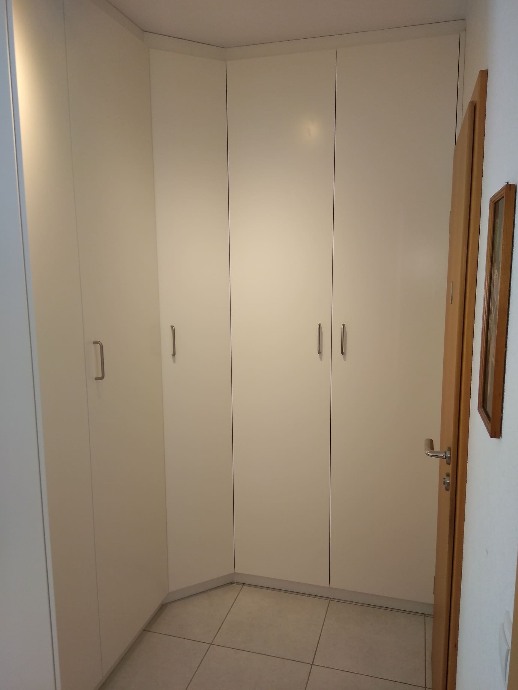Individueller Einbauschrank, Detailansicht – Tischler Haltern am See